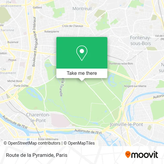 Route de la Pyramide map