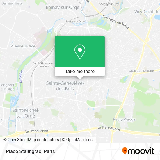 Place Stalingrad map