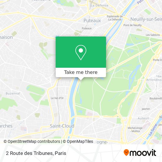 2 Route des Tribunes map