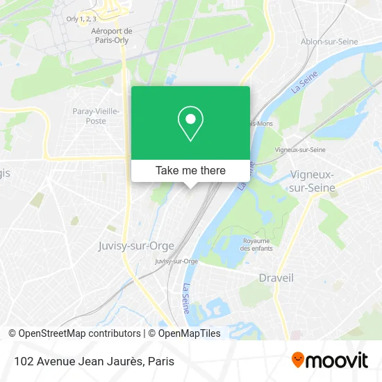 102 Avenue Jean Jaurès map