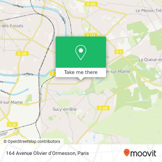 164 Avenue Olivier d'Ormesson map