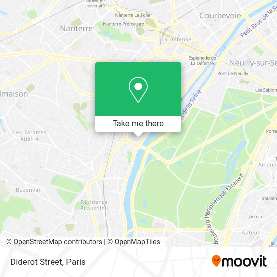 Rue Diderot map