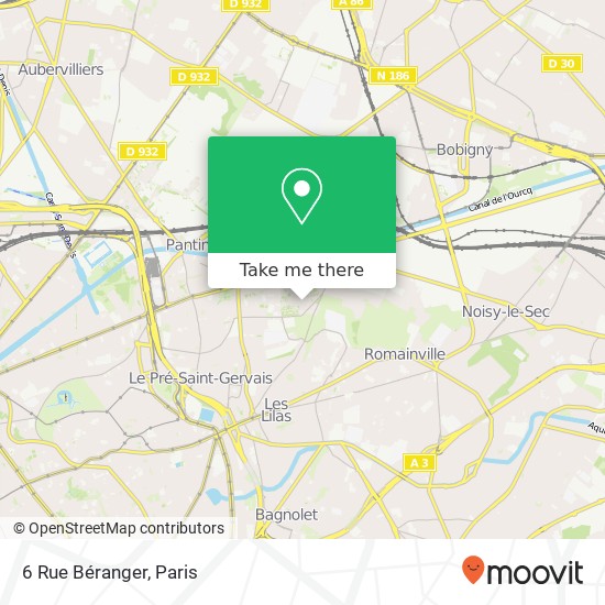 6 Rue Béranger map