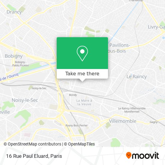 16 Rue Paul Eluard map
