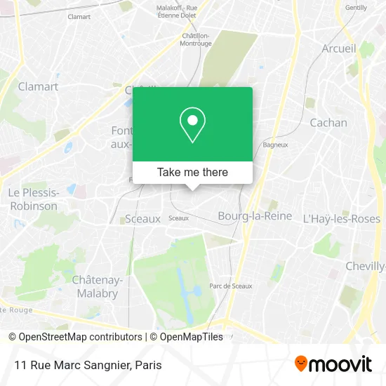 11 Rue Marc Sangnier map