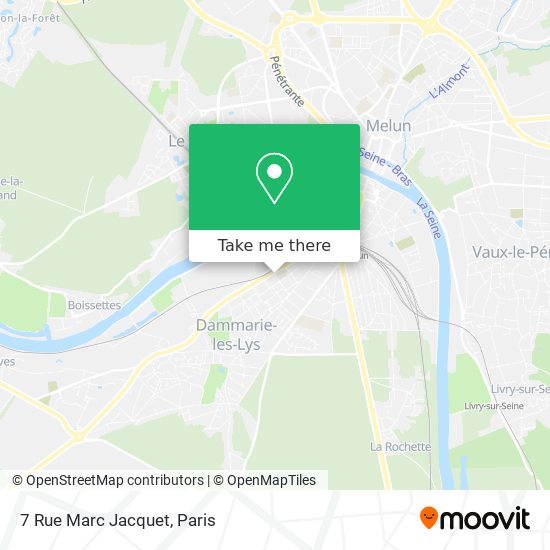 Mapa 7 Rue Marc Jacquet