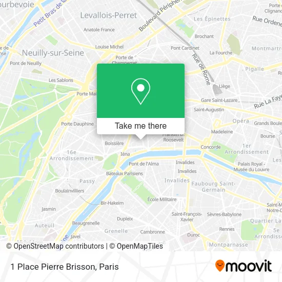 1 Place Pierre Brisson map