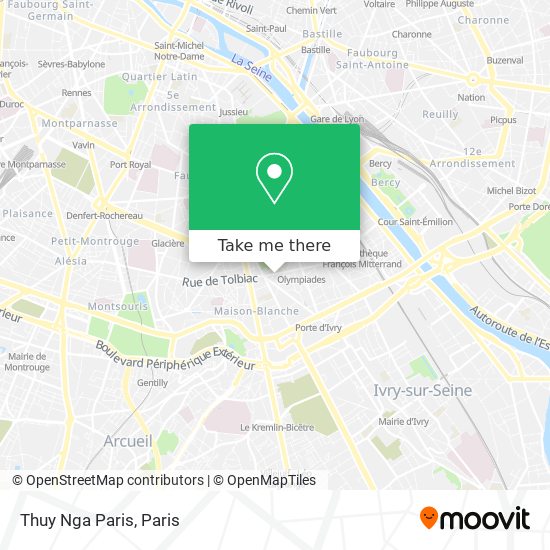 Thuy Nga Paris map