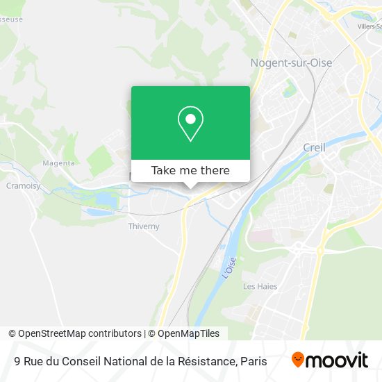9 Rue du Conseil National de la Résistance map