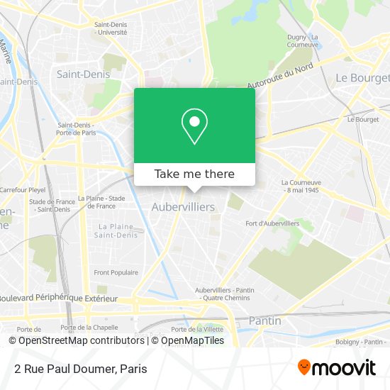 2 Rue Paul Doumer map