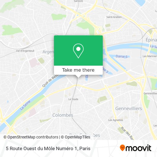 5 Route Ouest du Môle Numéro 1 map