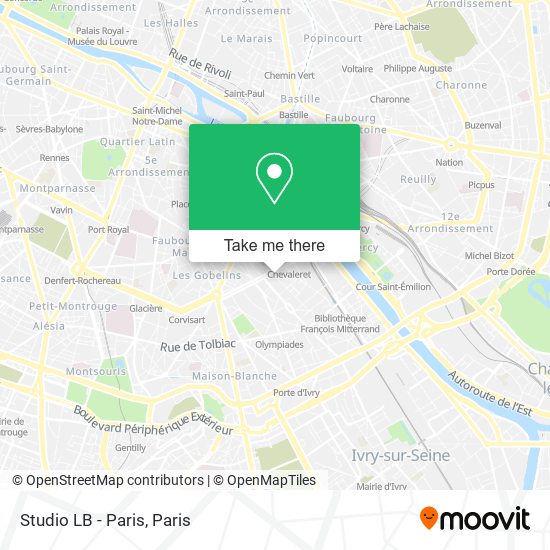 Mapa Studio LB - Paris