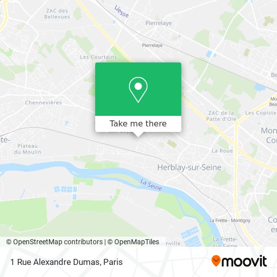 1 Rue Alexandre Dumas map