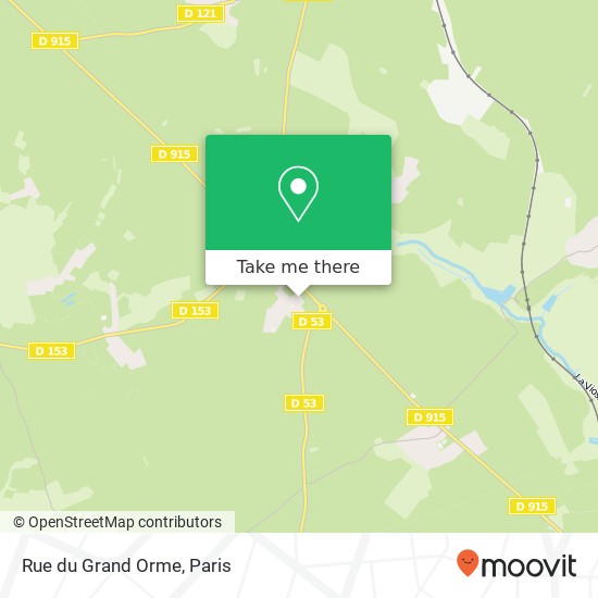 Rue du Grand Orme map