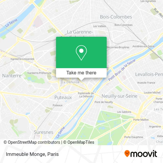 Immeuble Monge map