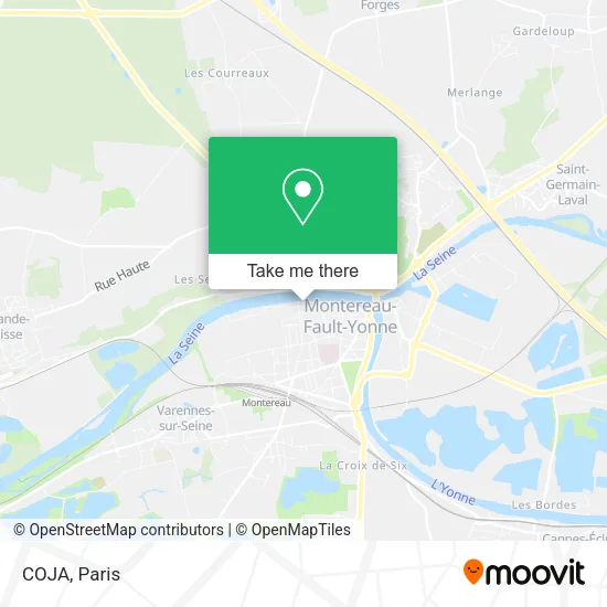 COJA map