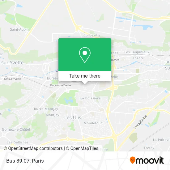 Bus 39.07 map