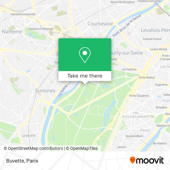 Buvette map