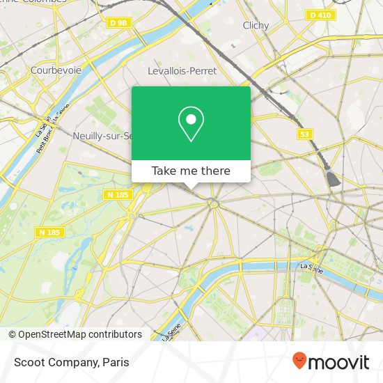 Scoot Company map