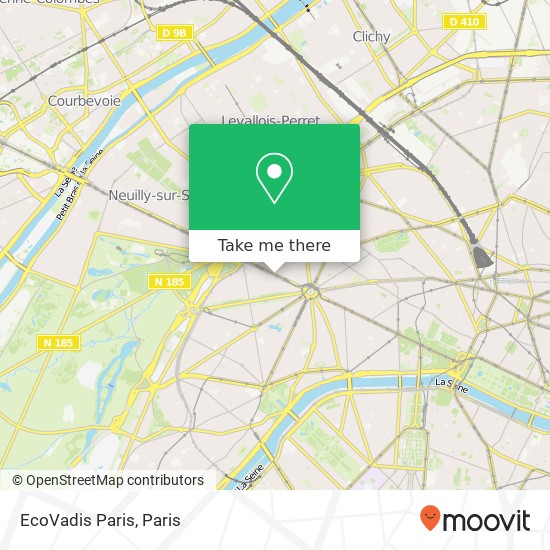 EcoVadis Paris map