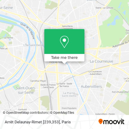 Arrêt Delaunay-Rimet [239,353] map