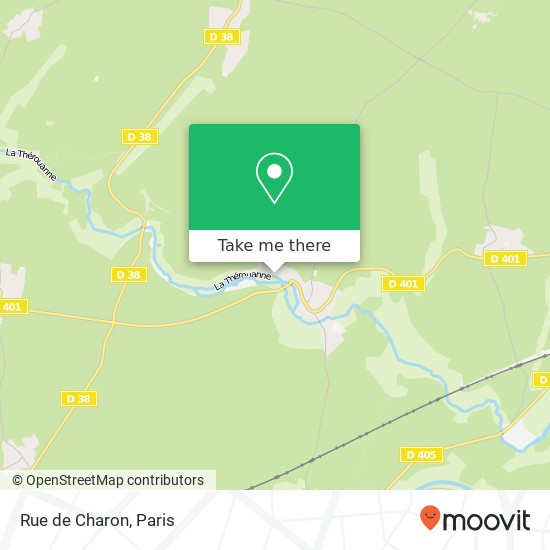 Mapa Rue de Charon