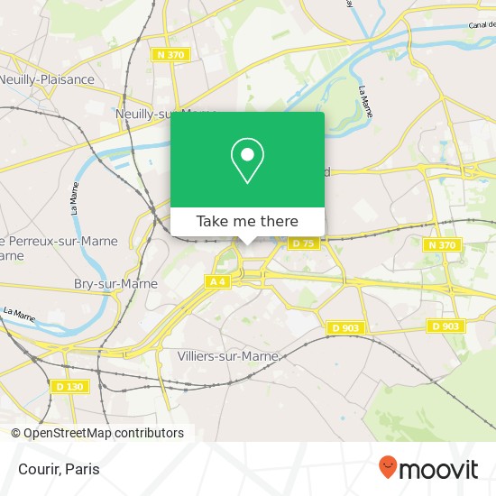 Courir map