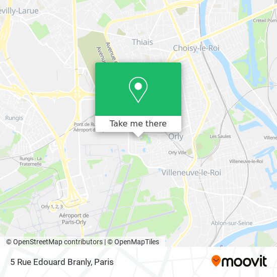 5 Rue Edouard Branly map