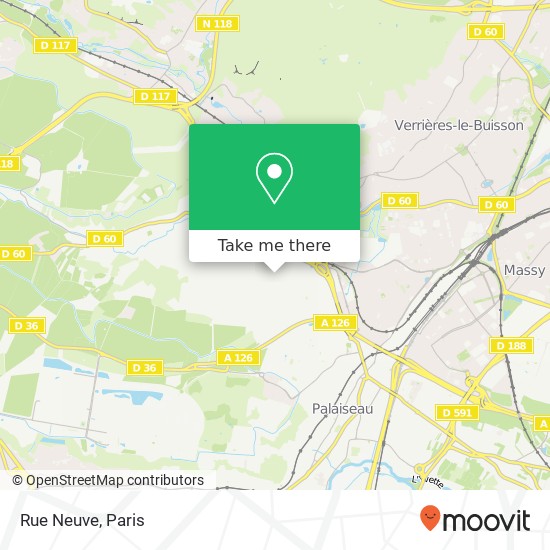 Rue Neuve map