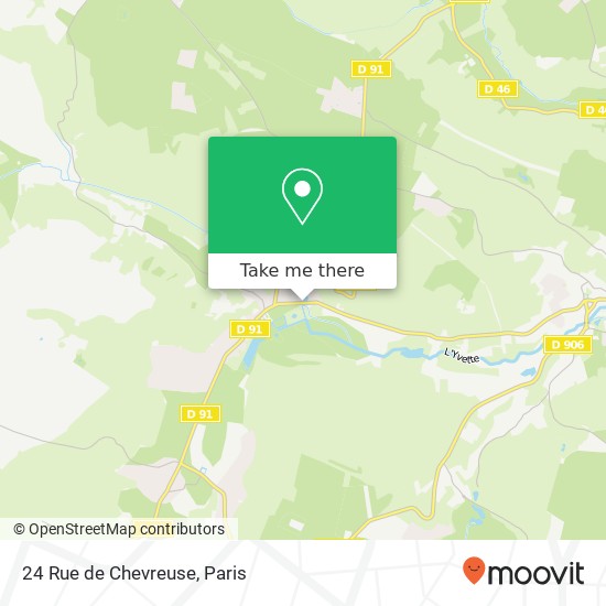 24 Rue de Chevreuse map