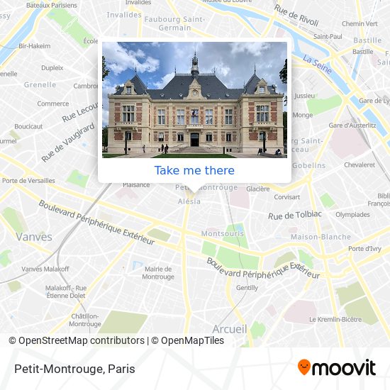 Petit-Montrouge map