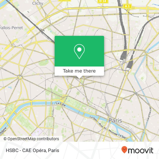 HSBC - CAE Opéra map