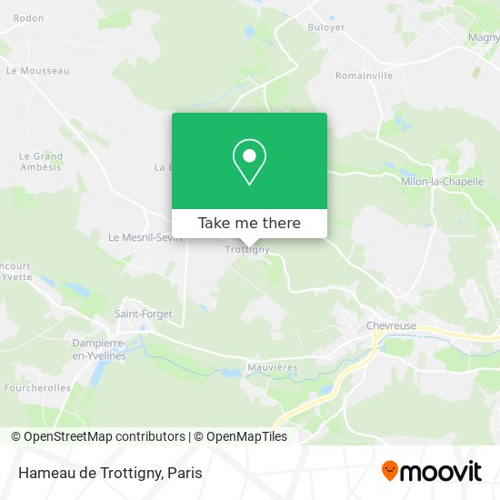 Hameau de Trottigny map