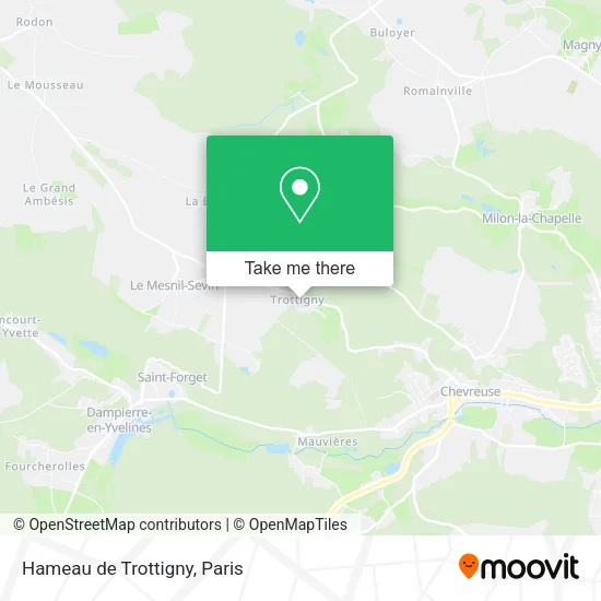 Hameau de Trottigny map