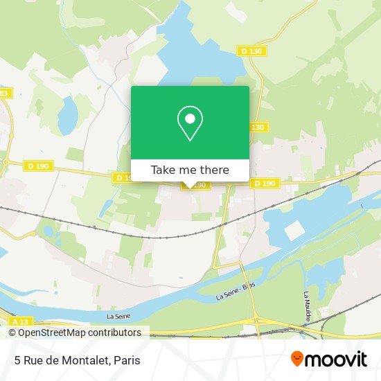 5 Rue de Montalet map