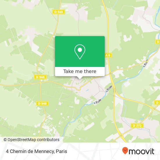 4 Chemin de Mennecy map