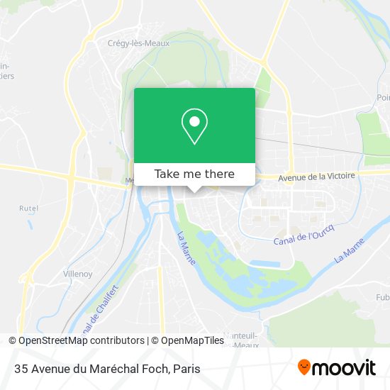 35 Avenue du Maréchal Foch map