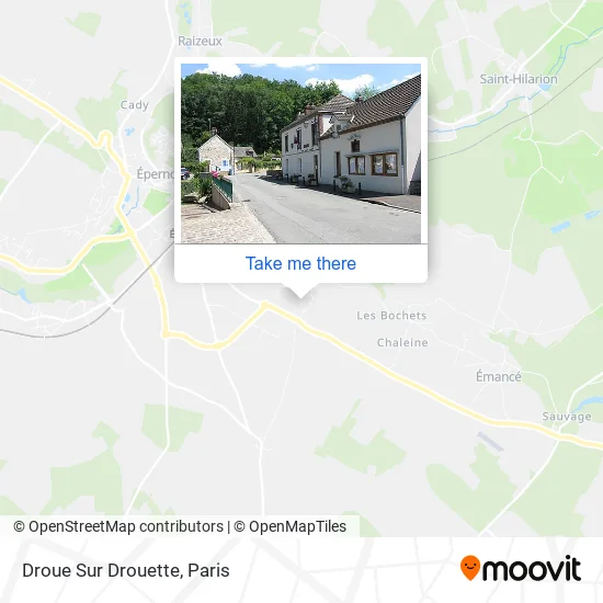 Droue Sur Drouette map