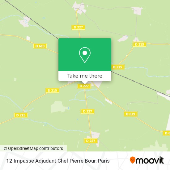 12 Impasse Adjudant Chef Pierre Bour map