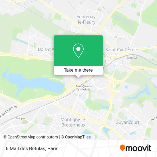 6 Mail des Betulas map