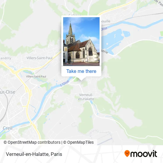 Verneuil-en-Halatte map