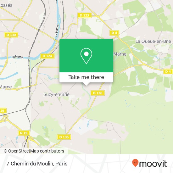 7 Chemin du Moulin map