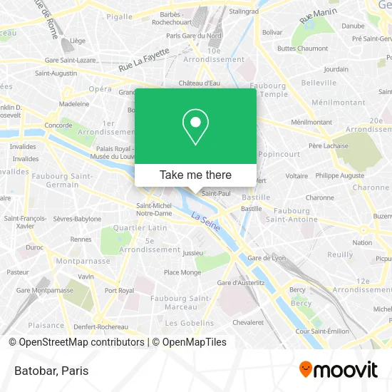 Batobar map