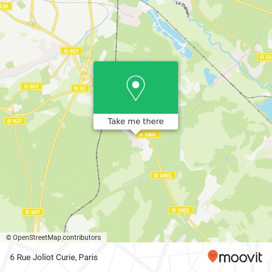 6 Rue Joliot Curie map