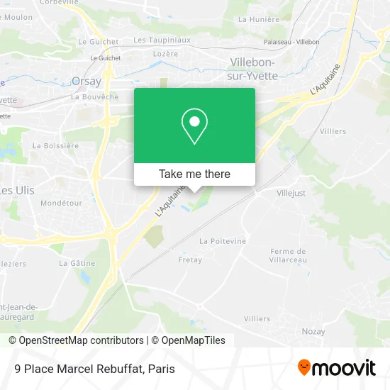 9 Place Marcel Rebuffat map