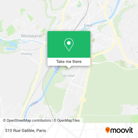 510 Rue Galilée map