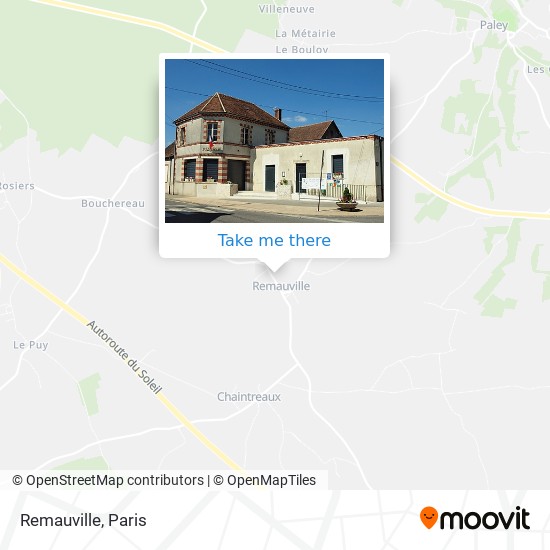 Mapa Remauville