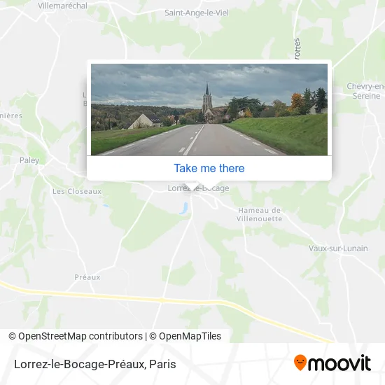 Lorrez-le-Bocage-Préaux map