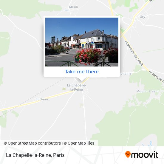 La Chapelle-la-Reine map