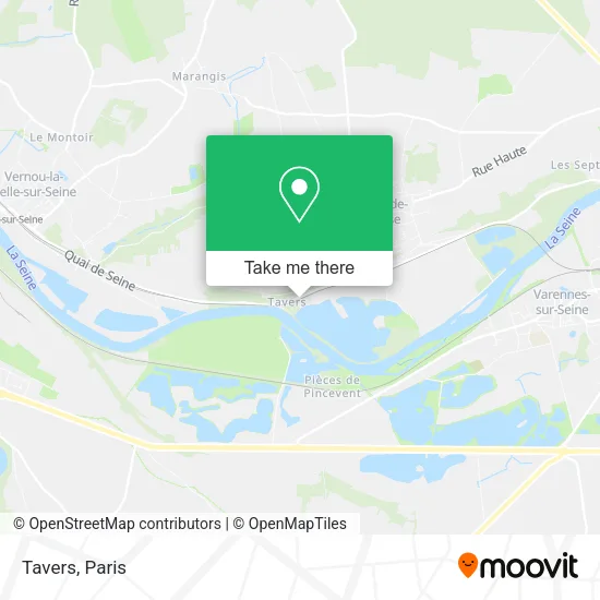 Tavers map